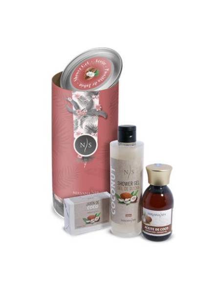 Pachet Cocos terapie / Set ingrijire cadou, Nirvana Spa