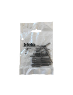 Set 10 biti Felo, seria Industrial profil Torx, E6.3, TX10, 50mm