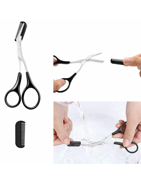 Set de 11 instrumente profesionale pentru modelarea sprancenelor si a genelor