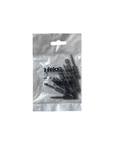 Set 10 biti Felo, seria Industrial profil Torx, E6.3, TX8, 50mm