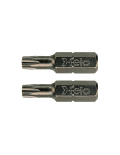 Set 2 biti Industriali profil Torx, Felo, C6.3, TX20, 25mm