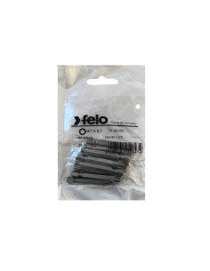 Set 10 biti Felo, seria Industrial profil Torx, E6.3, TX40, 50mm