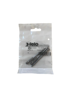 Set 3 biti Felo, seria Industrial profil Torx, E6.3, TX10, 73mm