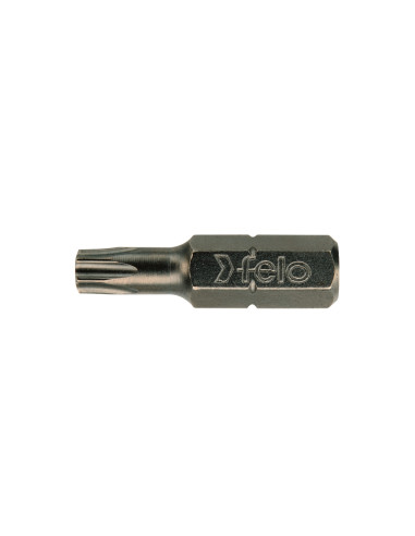 Set 10 biti Felo, seria Industrial profil Torx, C6.3, TX15, 25mm