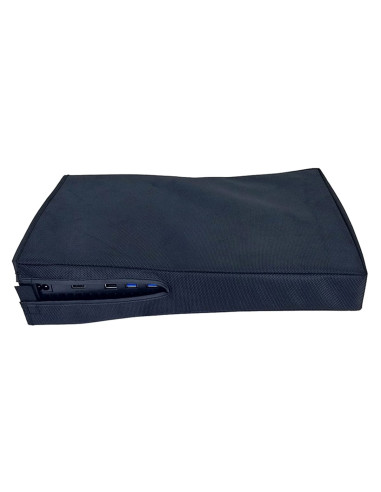 Husa de Protectie pentru Consola PlayStation 5, Plastic Dur, 39 x 26.5 x 9 cm, Negru