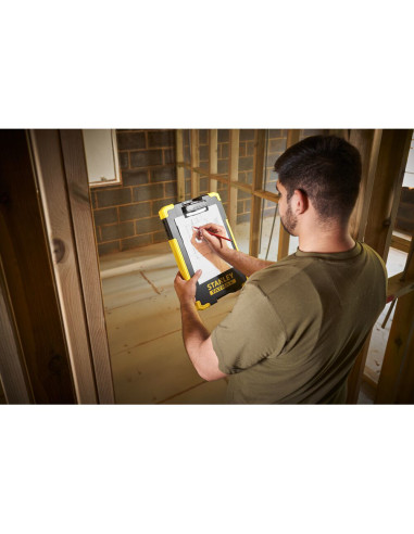 Stanley FMST82721-1, Clipboard Fatmax cu LED si compartiment de depozitare, sistem Pro-Stack