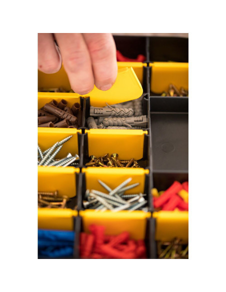 Stanley STST81680-1, organizator 11" cu 17 compartimente, 27,2 X 18,9 X 4,6 cm