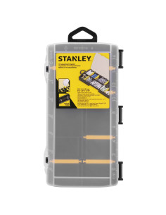 Stanley STST81679-1, Organizator accesorii cu 10 compartimente, inel de agatare, 6 despartitoare detasabile, 0.5 litri, (9 inch) 2