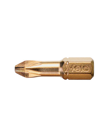 Bit diamantat profil Pozidrive, Felo, C6.3, PZ1, 25mm