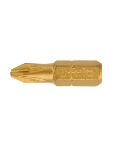 Bit TiN Plus profil Pozidrive, Felo, C6.3, PZ2, 25mm