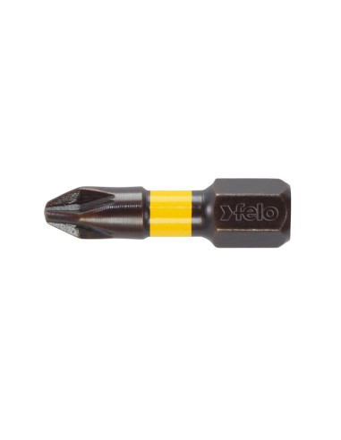 Set 5 biti Felo, seria Impact profil Pozidrive, C6.3, PZ1, 25mm