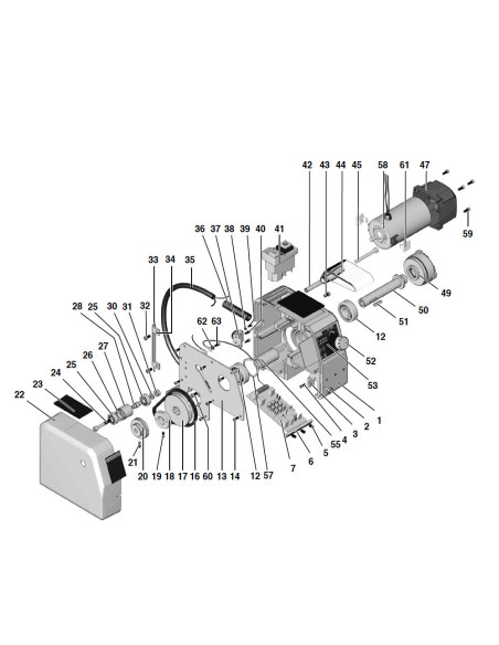 Proxxon 24150.04.01-Piesa de schimb, varf rotativ