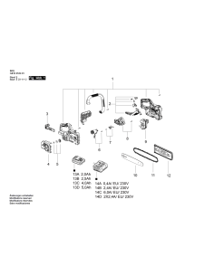 SKIL 2827672002 capac de lant pentru SKIL 0534 2