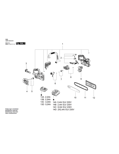 SKIL 2827672002 capac de lant pentru SKIL 0534