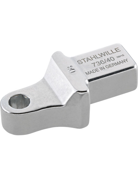 Cap fix cheie dinamometrica, Stahlwille 736/40 5/16, prindere 14x18 mm, prindere biti 5/16"