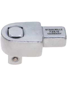 Cap fix cheie dinamometrica, Stahlwille 734/5, max 80Nm, prindere 9x12 mm, patrat 3/8"