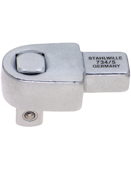 Cap fix cheie dinamometrica, Stahlwille 734/5, max 80Nm, prindere 9x12 mm, patrat 3/8"