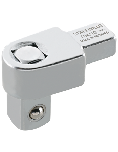 Cap fix cheie dinamometrica, Stahlwille 734/10, max 100Nm, prindere 9x12 mm, patrat 1/2"