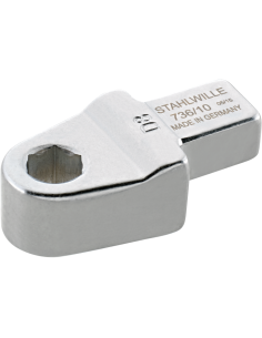 Cap fix cheie dinamometrica, Stahlwille 736/10, prindere 9x12 mm, prindere biti 5/16"