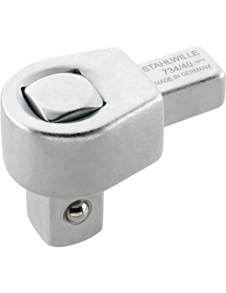 Cap fix cheie dinamometrica, Stahlwille 734/40, max 650Nm, prindere 14x18 mm, patrat 3/4"