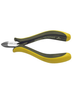 Cleste cu taiere laterala ESD/EPA pentru electronice, 120mm, 1.5mm la HRC 19 si 0.8mm la HRC 48