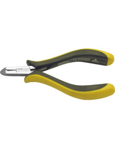 Cleste cu taiere laterala 30° ESD/EPA pentru electronice, 125mm, 0.6mm la HRC 19 si 0.3mm la HRC 40