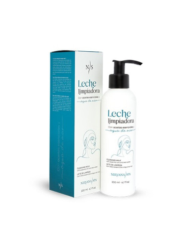 Lapte demachiant 200 ml, Nirvana Spa