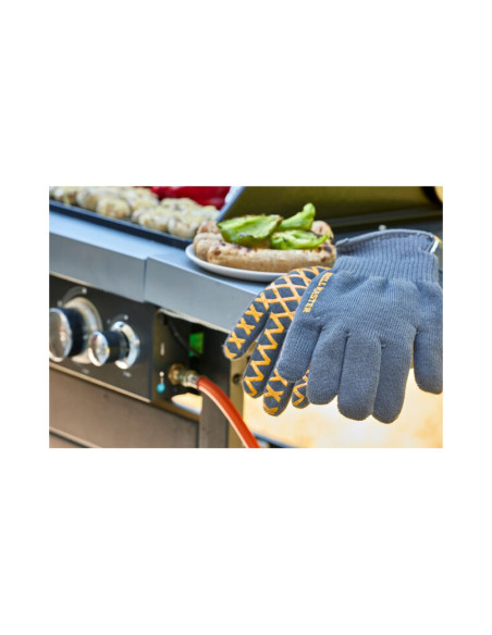 Gebol 719207, Manusi de protectie Grill Master, termorezistente, pentru gratar, marime universala