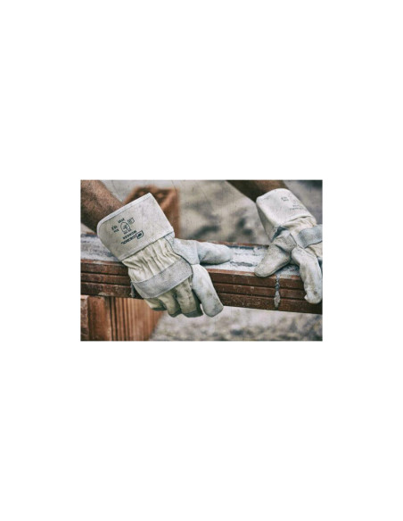 Gebol 709207, Manusi de protectie Worker, din piele de vaca, uz profesional, marimea 10.5/XL