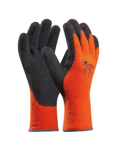 Gebol 709284, Manusi de protectie Winter Grip, din acril, acoperire din spuma de latex cu finisaj nisipos, uz profesional, marim