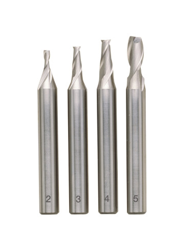 Set 4 freze HSS-Co5, Proxxon 24610