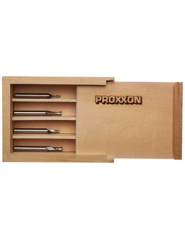 Set 4 freze HSS-Co5, Proxxon 24610