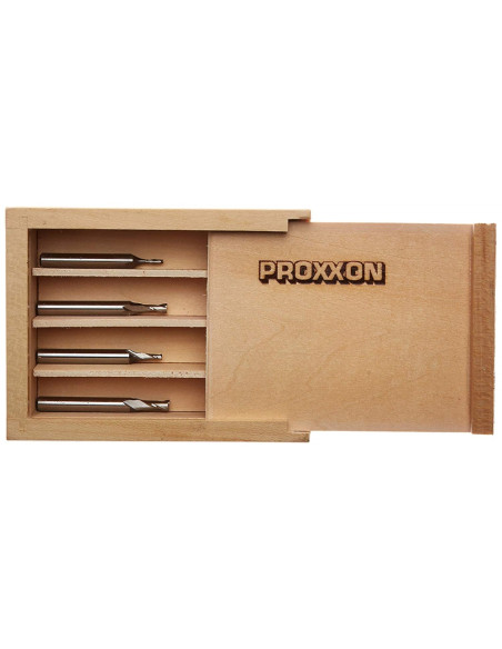 Set 4 freze HSS-Co5, Proxxon 24610