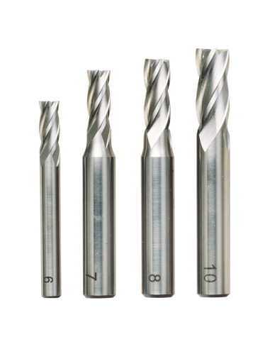 Set 4 freze HSS-Co5, Proxxon 24620