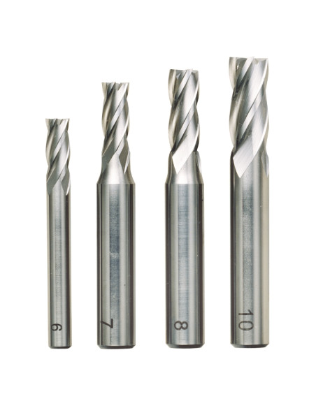 Set 4 freze HSS-Co5, Proxxon 24620