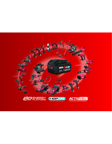 SKIL 3105 AA, Acumulator Li-Ion 20V Max, 5.0Ah, PWRCORE 20, indicator LED