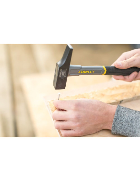 Stanley STHT0-54159, ciocan dulgher, cu maner din fibra de sticla, 315g