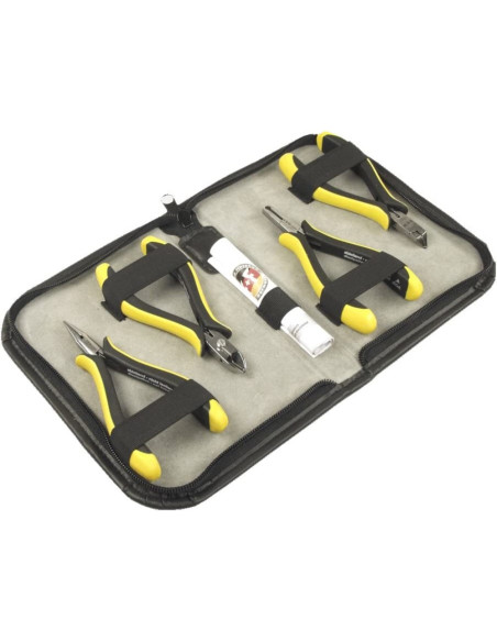 Set de 4 clesti ESD/EPA intr-un portofel din material de calitate superioara