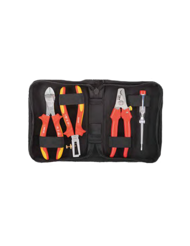 Set de 3 clesti de sigurante + tester de tensiune