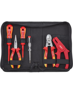 Set de 3 clesti VDE + tester de tensiune + 2 surubelnite