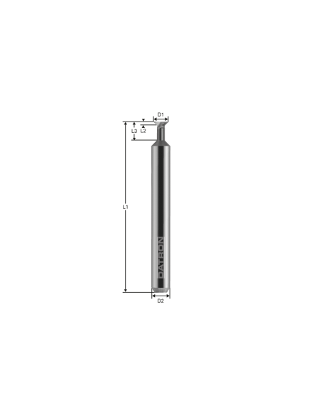 Freza coada de randunica, 4.0x0.58x6.0mm, 0068784B