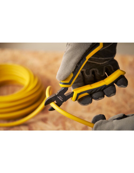 Stanley STHT0-74456, cleste cushion grip cu taiere diagonala, 150 mm, blister