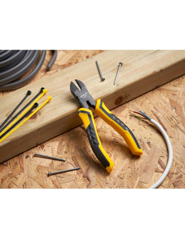 Stanley STHT0-74456, cleste cushion grip cu taiere diagonala, 150 mm, blister