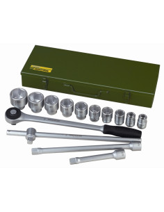 Trusa chei tubulare 3/4" pentru camioane, Proxxon 23300, 14 piese 2