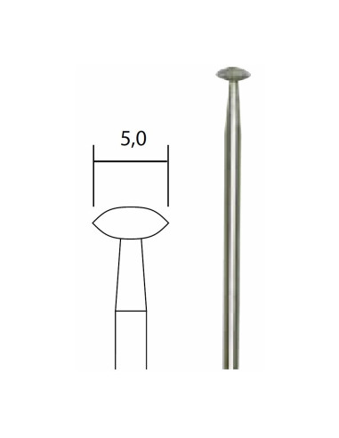 Biax diamantat rotund, Proxxon 28250, 5mm