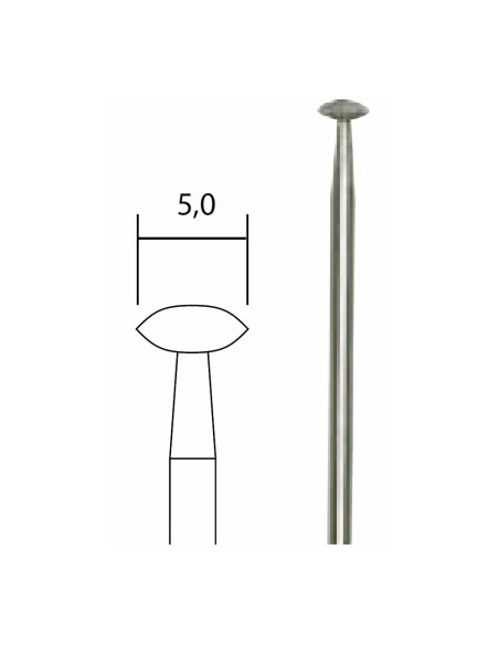Biax diamantat rotund, Proxxon 28250, 5mm