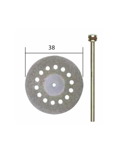 Disc diamantat cu racire, 38x0.6mm, Proxxon 28846