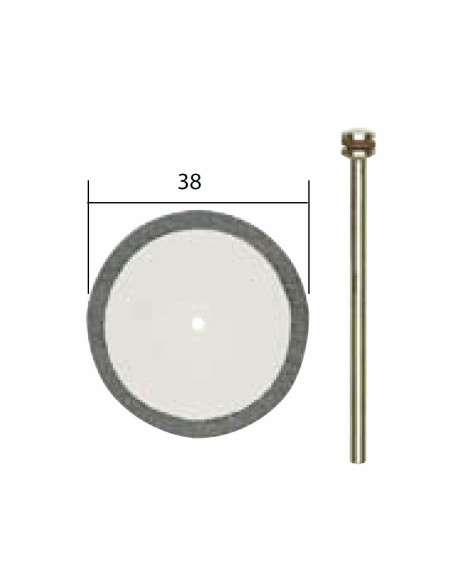 Disc debitor diamantat, 38x0.6mm, Proxxon 28842