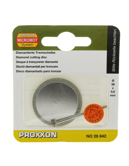 Disc debitor diamantat, 38x0.6mm, Proxxon 28842
