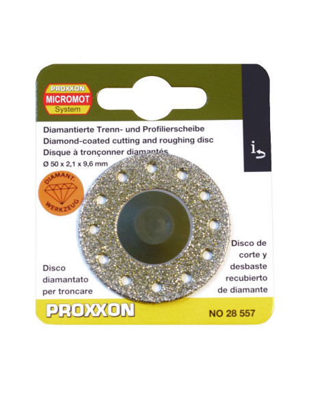Disc diamantat 50x2.1x9.6mm, Proxxon 28557